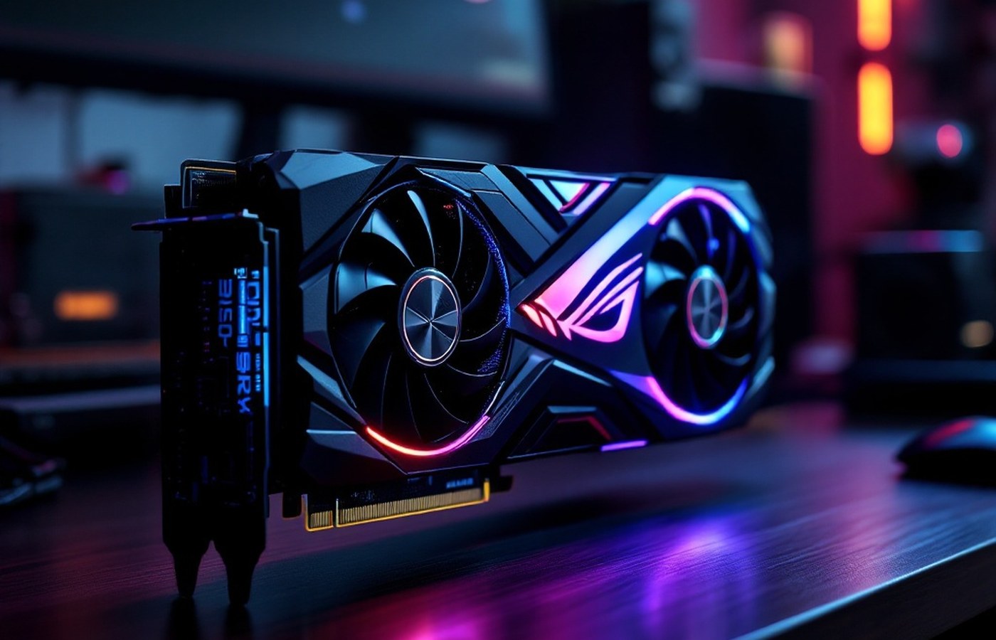 An ASUS graphics card of the kind GPU Tweak II manages
