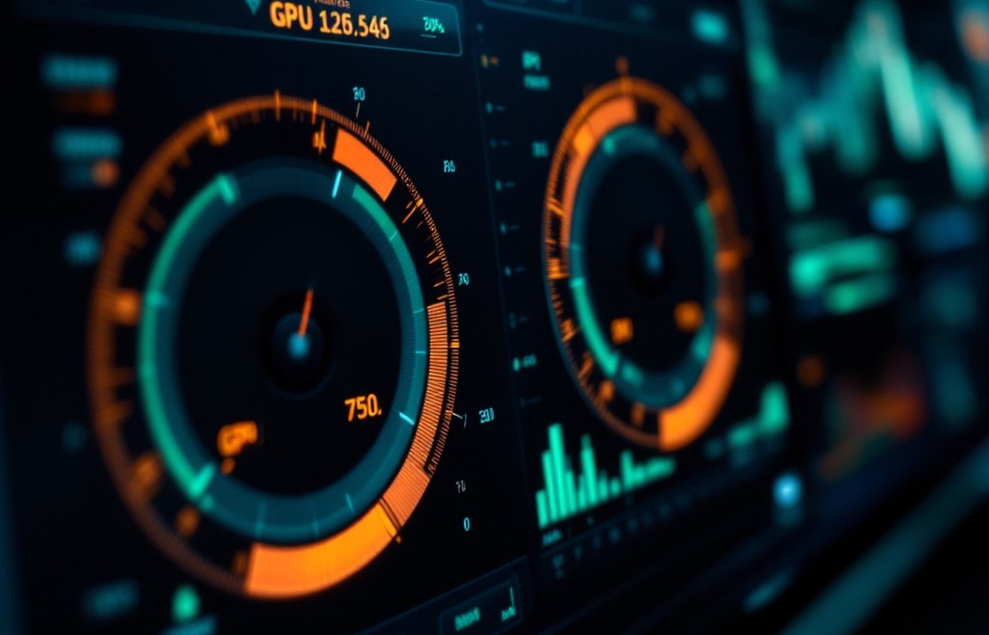 Afterburner's monitoring dials