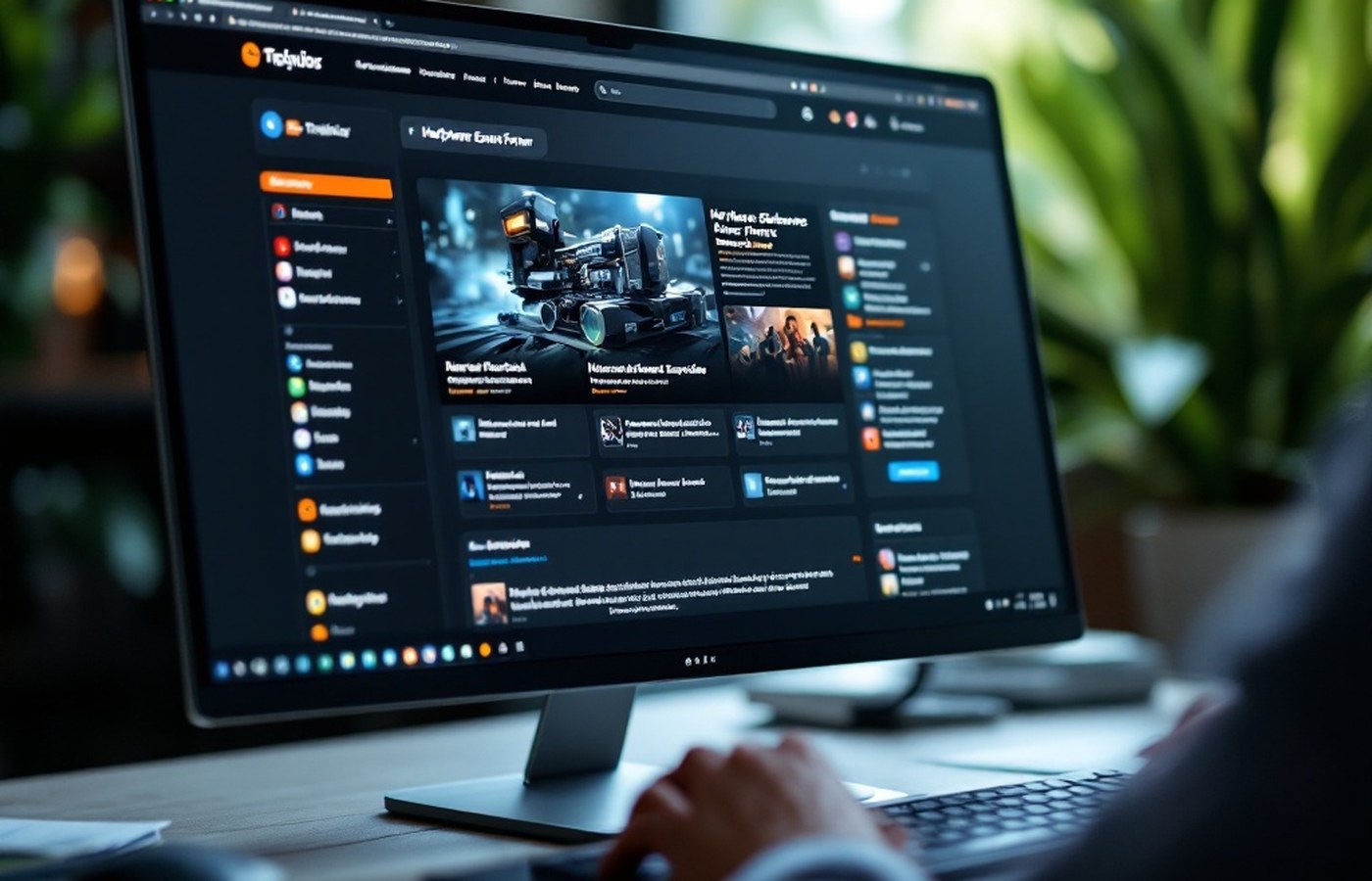 The front page of a busy overclocking news site and forum